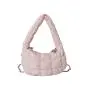 Embroidery Handbag Women'S New Candy Color Chain Shoulder Bag Pleated Cloud Crossbody Bag