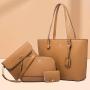 Retro New Large Capacity Fashion Diagonal Cross Four Piece Set Mother Bag