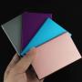 Stock metal RFID wallet automatic pop up aluminum slim card holder case with stick card holder