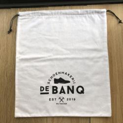 White Cotton Flannel Shoe Packaging Bag Shoe Gift Bag