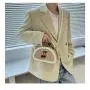 Straw Designer Handbag Wholesale Fashion Shoulder Bag Women Cherry Pattern Women Fashion Handbags CY74214