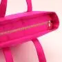 Fashion Large Capacity Shopping Bags Nylon Hot Pink Folding Waterproof Shoulder Tote Bag Travel Beach Bags
