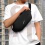 Gelory Custom Logo Men's Running Mobile Waist Bag Multi functional Large Capacity Chest Bag Casual One Shoulder Crossbody Bag
