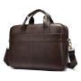 ZWY307 Wholesale Men Vintage Business Genuine Leather Briefcase Daily Work Travel Portable Laptop Bag Customizable LOGO Handbag