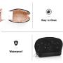 Portable Small Coin Purse Travel Makeup Cosmetic Brush Pouch Foldable Waterproof Toiletry Bag