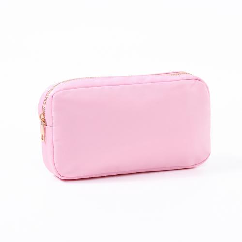 Hot Selling waterproof wedding small bags for cosmetic pouch bag makeup mini pouch with zipper small pink pouch