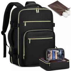 LOVEVOOK OEM 40L Large Capacity Carry On Travel Backpack Flight Approved Business Laptop Back pack Suitcase with 3 Packing Cubes