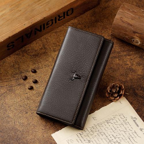High-grade Men Card Holder Wallet Large Capacity Documents Luxury Mens Bags Cowhide Cartera De Hombre