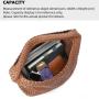 Custom High Quality Luxury Brand Designer Large Capacity Woven Pu Leather Bags Soft Handbag Single Shoulder Tote Bucket Bag
