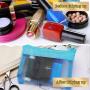 Beauty Makeup Cosmetic Accessories Organizer Pouch Multicolor Small Nylon Mesh Zipper Bags