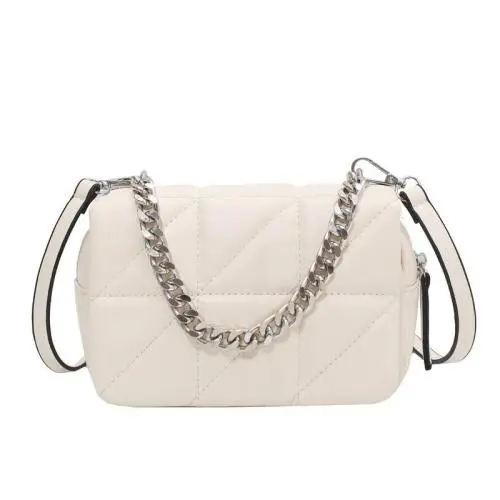 2024 new summer fashion chain bag women's shoulder crossbody bag with cover luxury women's handbags