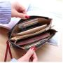 New Style Fashion Fresh Long  Wallets Large Capacity For Women Custom PU Leather Female Card Holder Elegant Ladies Long Wallets