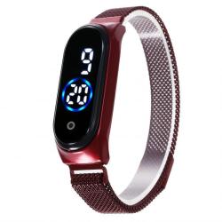 2022 Fashion Leather Woman Wrist Watch digital Wristwatch Watch Creative Ladies Quartz man smart watches For Women