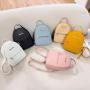 Durable korean style mini shoulder bag 2024 womens backpacks crossbody bag small female wholesale casual small leather backpack