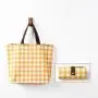 ZF018  Printed with Customized Logo New Shopping Bag Eco-friendly Oxford Cloth Handbag Waterproof Folding Portable Tote Bag