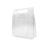 Custom Transparent Waterproof Cosmetic Bag PVC Clear Vinyl Zippered Makeup Pouch