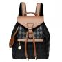 ZF243 Shoulder Bag Female New Casual Lightweight Plaid Bag Daily Work Out Travel Backpack PU Simple Leisure Bags For Woman