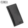 CUIKCA New Vintage Style Long Wallets Lychee Pattern Soft PU Leather Men Women Wallet Purse Business ID & Credit Card Holders