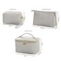 Women Travel Makeup Bag Polyester Large Cosmetic  Brushes  Makeup Bag Case  Box Beauty Bags Make Up Zipper Simple Style