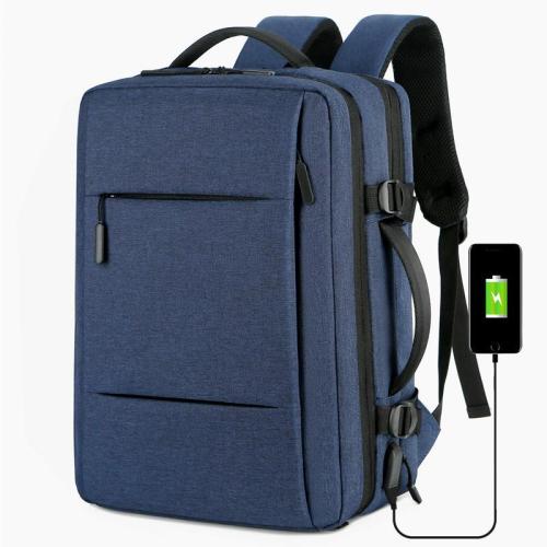 Hot Selling 17-Inch Oxford Travel Laptop Backpack Waterproof Multi-Layer Expandable Custom Logo for Computer Bag