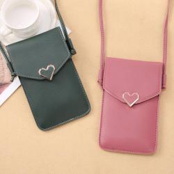 Hot Selling Mobile Phone Bag 2024 New Small Mini Single Shoulder Crossbody Bag Zipper Wallet Fashion Mobile Phone Messenger Bag