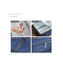 Big Square Camping Thermal Cooler Bag wIth Shoulder Strap Waterproof Oxford Cloth Cooler Lunch Box Bag