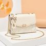 2024 New Fashion Simple Women's PU Leather Shoulder Bags Wholesale Luxury Designer Wear Proof Messenger Bag