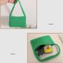 NEW Cotton Woven Small Shoulder Bags Women Handbags Ladies Casual Slim Phone Beach Bag For Women Luxury Wholesale