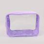 New Stock Wholesale Transparency PVC Clear Pouch 4 Pcs Set Outdoor Travel Zipper Waterproof Toiletry Clear Makeup Bag