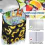 Leakproof Insulated Large Capacity 30-Can Thermal Bag Soft Cooler for Beverage Lunch Travel - Unisex Cooler Backpack
