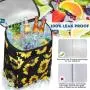 Leakproof Insulated Large Capacity 30-Can Thermal Bag Soft Cooler for Beverage Lunch Travel - Unisex Cooler Backpack