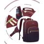 LOVEVOOK 2024 New Arrival Men Women Backpack Multi-color College Student School Bags Travel Gradient 15.6 17 in Laptop Backpack