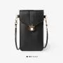Simple New Phone bag for Women Mini Ins Fashion Messenger Bag Portable Shoulder Bag with a Generation of Hair for Students