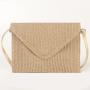 New spring straw woven purses shoulder simple envelop straw bags women causal travel holiday leisure handbags shoulder bags