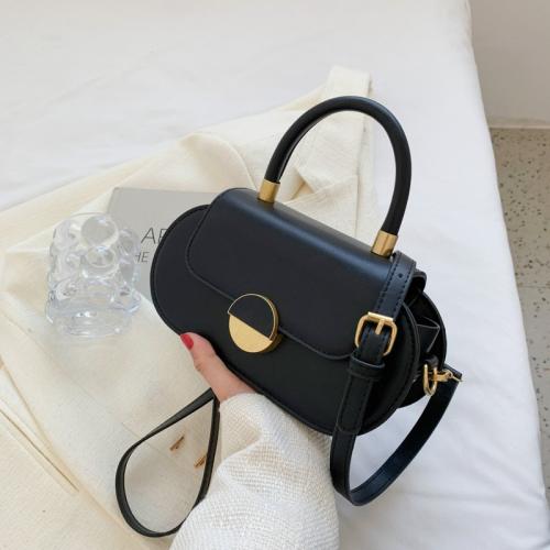 Pure Color Women Handbags Ladies Bags Pu Leather Shoulder Crossbody Bag Cross Section Square Fashion Women Bags JY220812