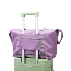 Large Capacity Folding Travel Bag Portable Lightweight Carry on Luggage Bags Waterproof Dry and Wet Separation Duffel Bag