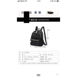 Women's backpack Hot Selling Nylon ladies shoulder bag Korean style solid color schoolbag travel backpack