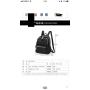 Women's backpack Hot Selling Nylon ladies shoulder bag Korean style solid color schoolbag travel backpack