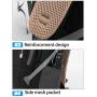 ZF140 New Outdoor Mountaineering Bag Men and Women Large Capacity Shoulder Bag Sports Travel Leisure Backpack Nylon