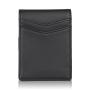 Factory wholesale leather money clip wallets men's leather wallet pu slim money clip