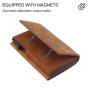 Oem Odm Front Pocket Id Credit Card Holder Full Grain Genuine Leather Crazy Horse Credit Card Bag
