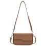 Fashion Women Bag PU Fabric Easy Clean Sweet Square Shape High Quality Shoulder Bags Solid Color