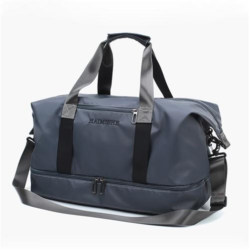 High quality travel duffel tote bag shoe compartment sports gym bag