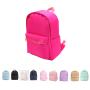 Keymay Custom 11 colors Women Nylon Waterproof Children School Bags Boy Book Bags Unisex Kids Backpack Back to School