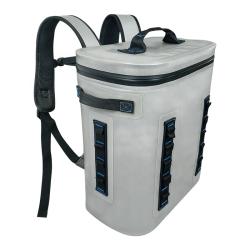 Durable Soft Beer Insulated Cooler Backpack Waterproof Fish Backpack Cooler with Heavy Duty Leakproof TPU Material Food Striped