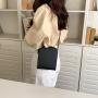 South Korea new saddle bag small advanced sense cross slung bag simple ins design mobile phone bag female