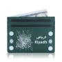 Custom Designer Gift Sublimation Business Name Rfid Wallet Card Holder Leather Mini Business Card Holder Short Money Purses
