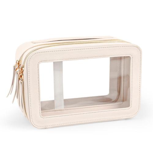 KBW732 Makeup Bag for Women Clear Cosmetic Bags Travel Toiletry Organizer Cute Makeup Case Bag Accessories with Clear Window