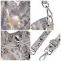 REALER Genuine Real Leather Snake Pattern Hobos Purses Women's Shoulder Hand Bags Fashion Brand Designer Women Ladies Handbags