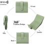 ZF254 Women New Fashionable PU RFID Anti-theft  Swipe Card Bag  Bank Card Document Wallet Money Clips